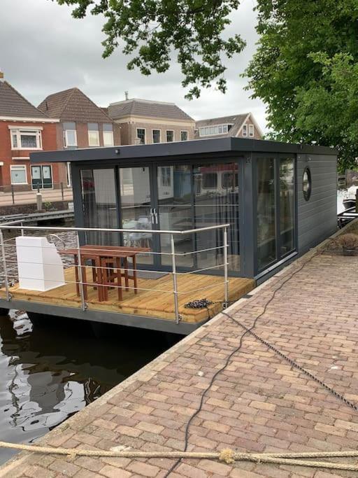 Ferienwohnung Unique New Houseboat Moored 4 Zwartsluis Exterior foto